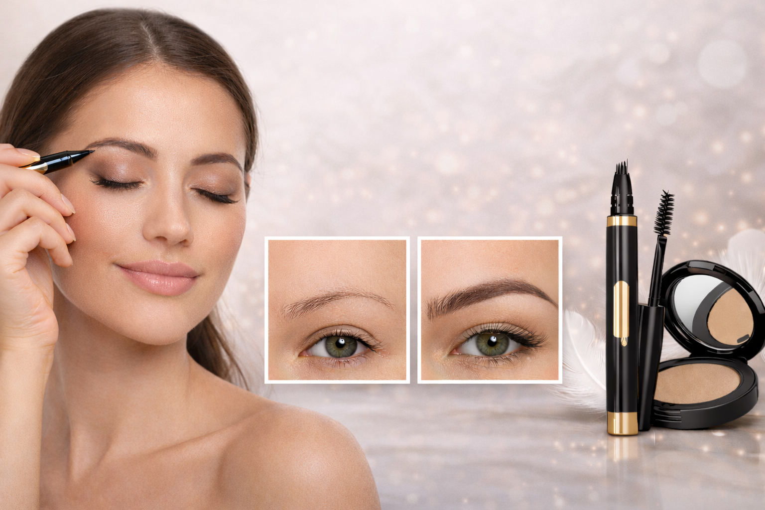 Aesthetic Beauty™ – Restructuration des Sourcils Effet Poil à Poil